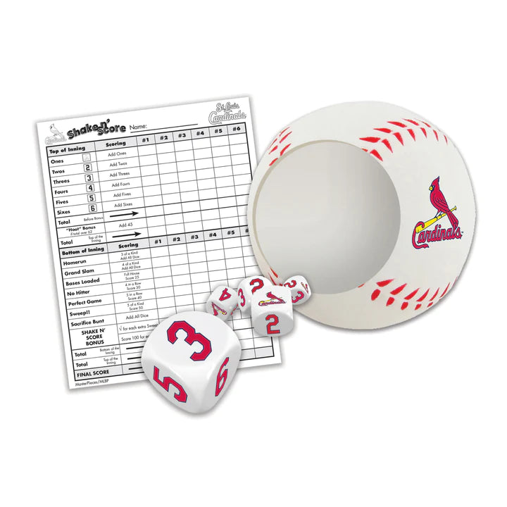 St. Louis Cardinals Shake n Score Dice Game by MasterPieces
