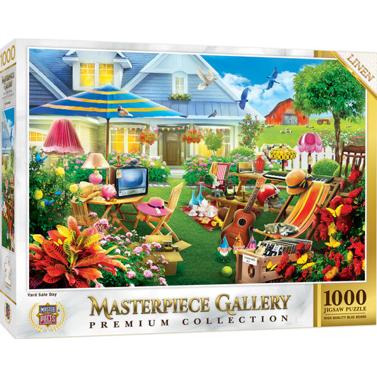 MasterPiece Gallery - Yard Sale Day 1000 Piece Puzzle by Masterpieces