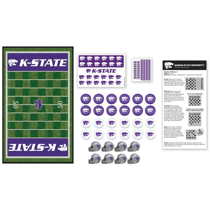 Kansas State Wildcats Checkers Board Game by Masterpieces