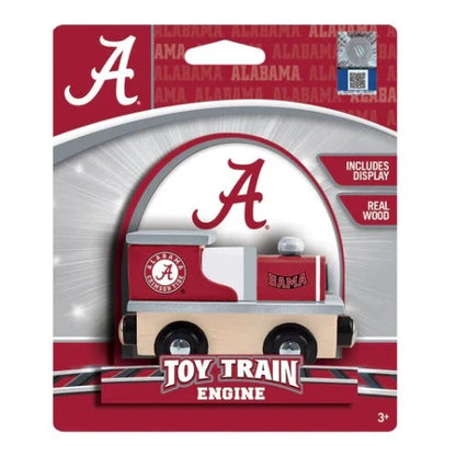 Alabama Crimson Tide Wooden Toy Train Engine by Masterpieces