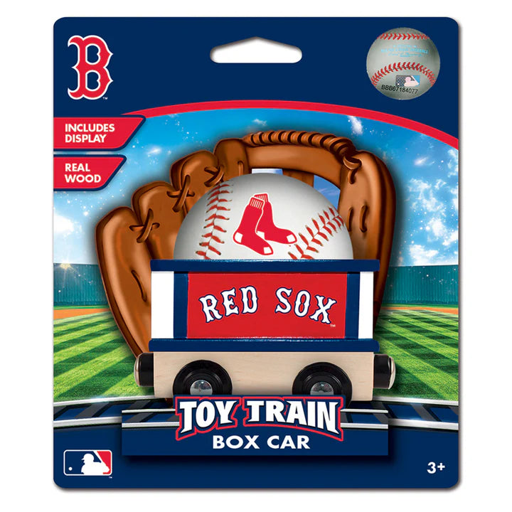 Boston Red Sox Box Car Wooden Toy Train by Masterpieces