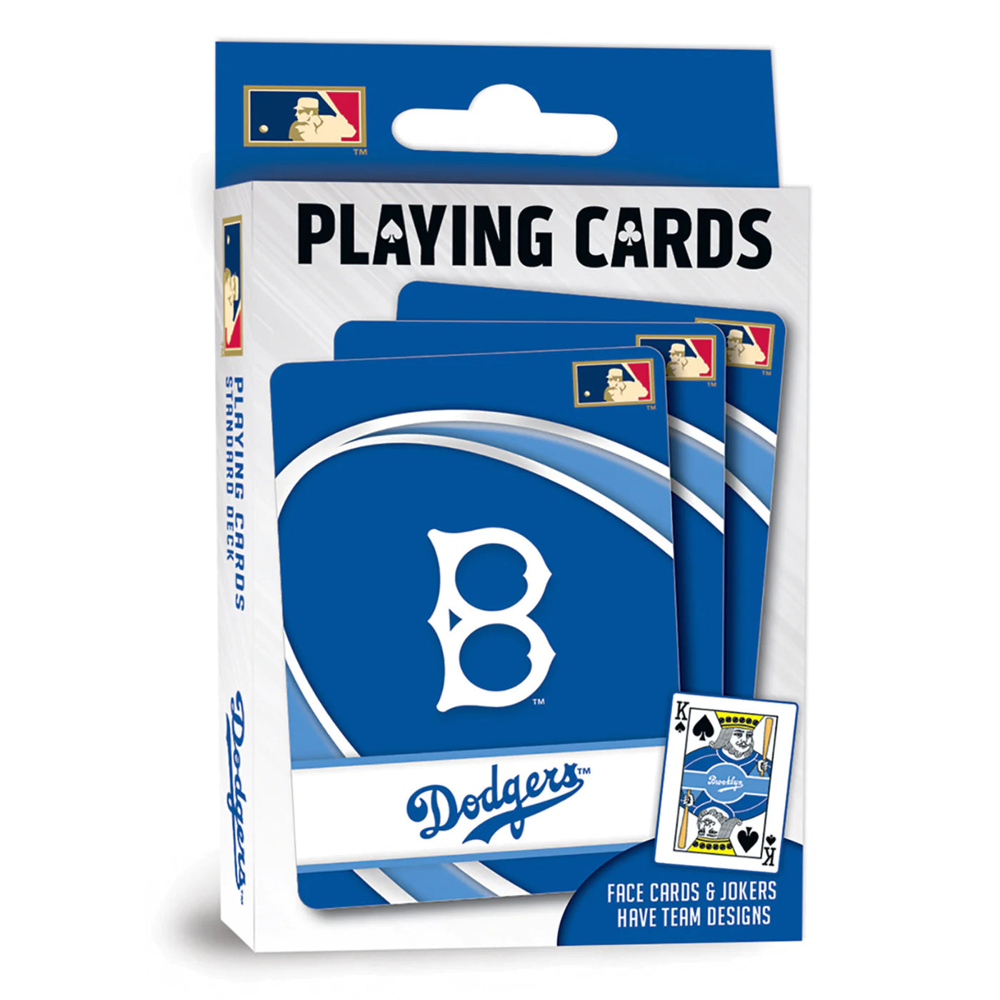 Brooklyn Dodgers Playing Cards by Masterpieces