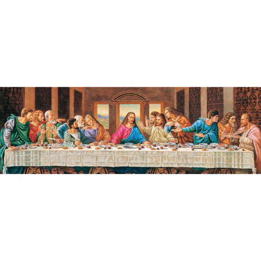 The Last Supper - 1000 Piece Panoramic Jigsaw Puzzle by Masterpieces