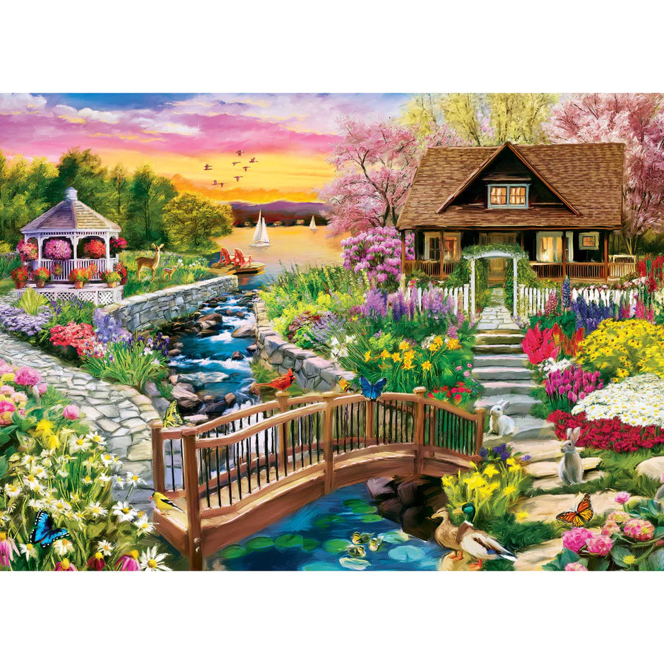 MasterPiece Gallery - Spring on the Shore 1000 Piece Jigsaw Puzzle by Masterpieces