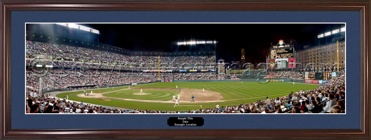 Baltimore Orioles at Camden Yards Panoramic Photo by Everlasting Images