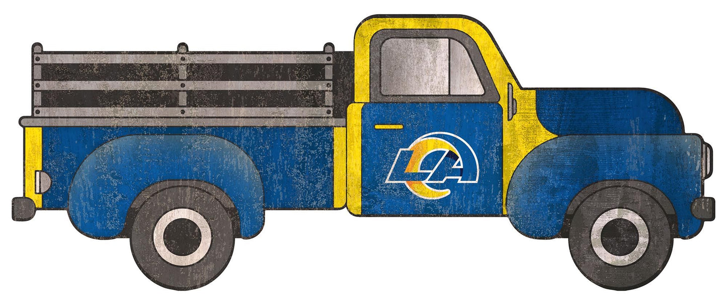 Los Angeles Rams 15" Cutout Truck Sign by Fan Creations