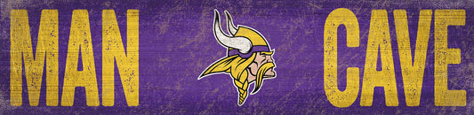 Minnesota Vikings Distressed Man Cave Sign by Fan Creations