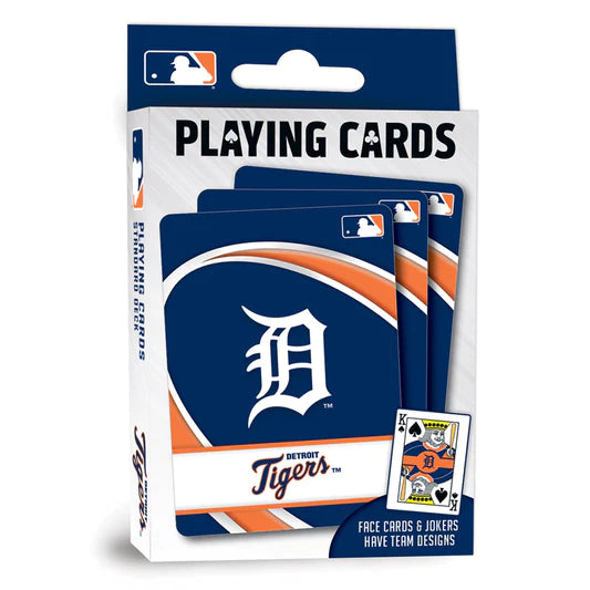 Detroit Tigers Playing Cards by Masterpieces
