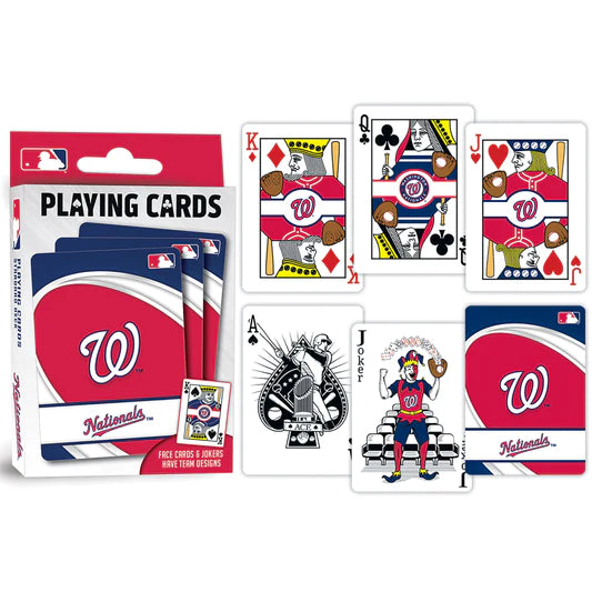 Washington Nationals Playing Cards by Masterpieces
