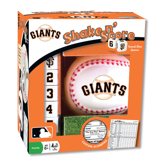 San Francisco Giants Shake n Score Dice Game by MasterPieces