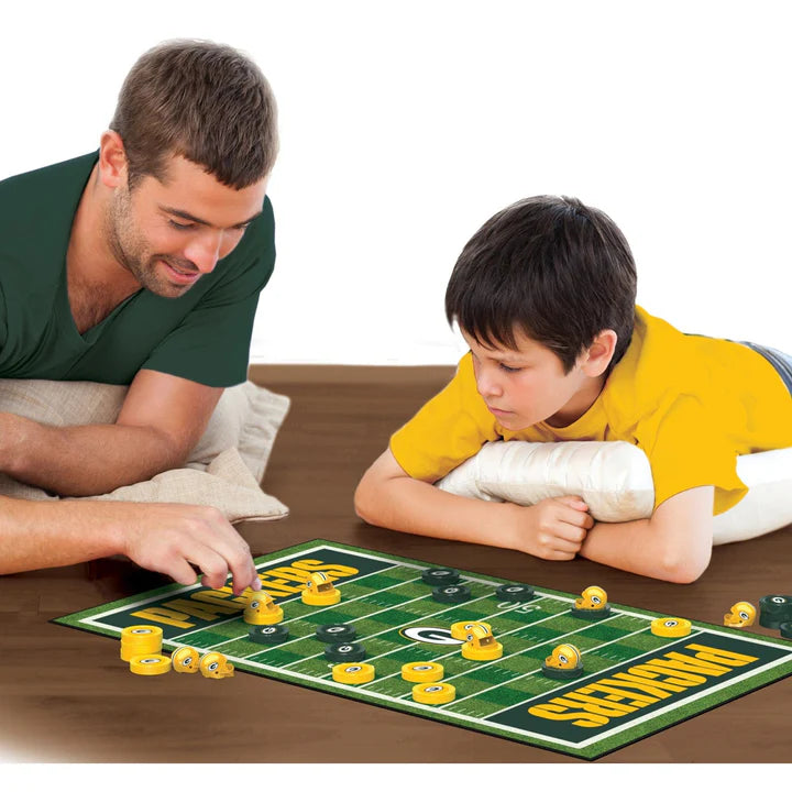 Green Bay Packers Checkers Board Game by Masterpieces