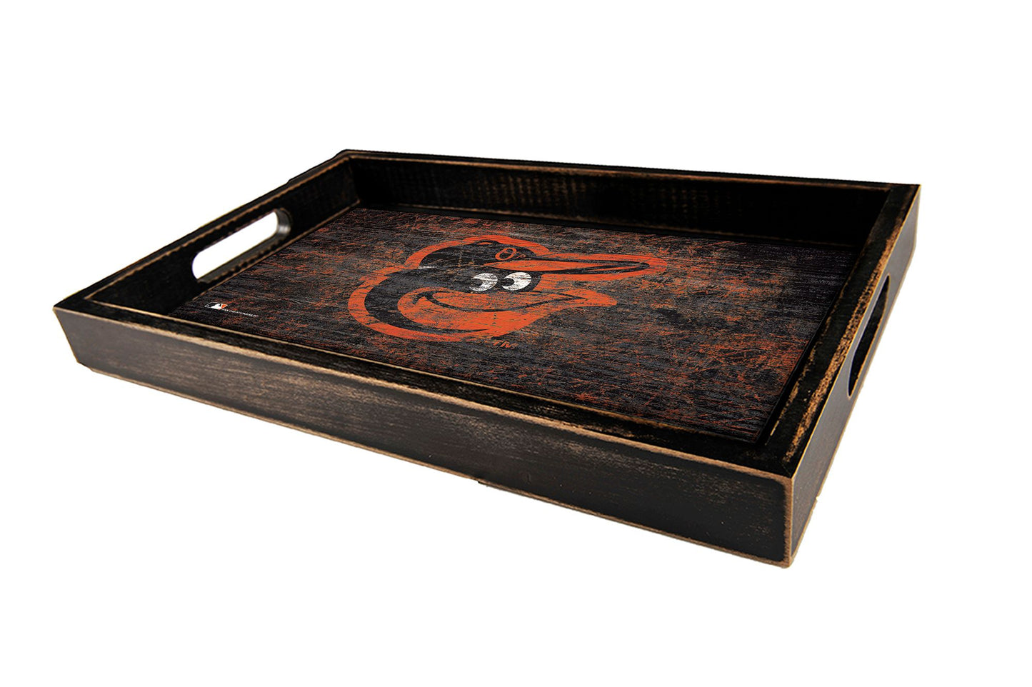 Baltimore Orioles Distressed Logo Serving Tray by Fan Creations