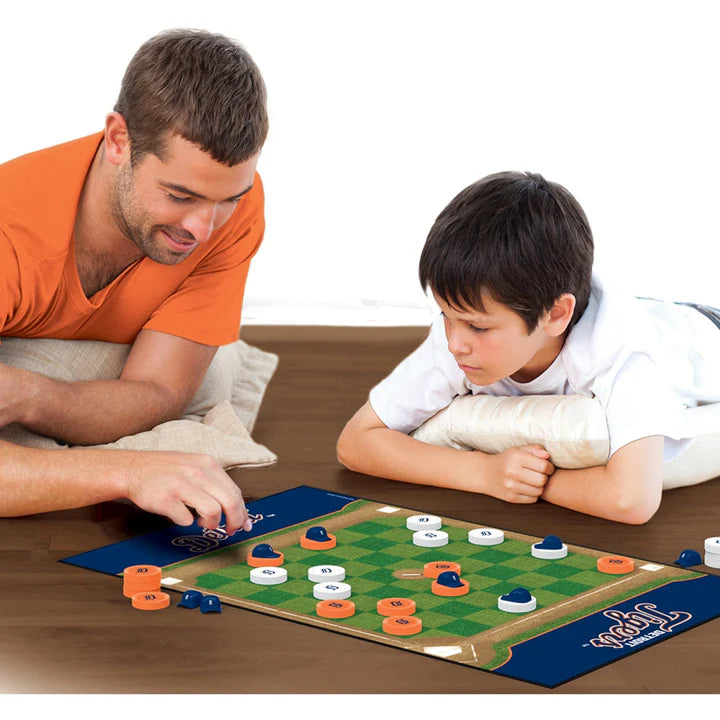 Detroit Tigers Checkers Board Game by Masterpieces