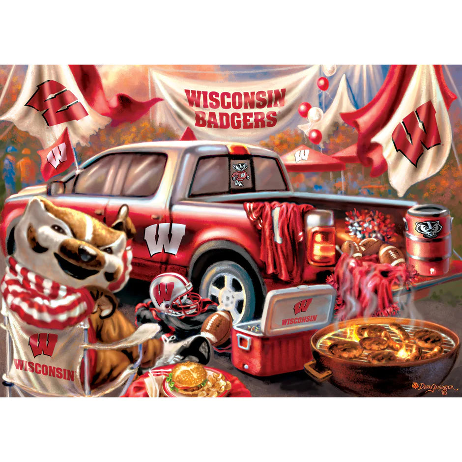 Wisconsin Badgers - Gameday 1000 Piece Jigsaw Puzzle by Masterpieces