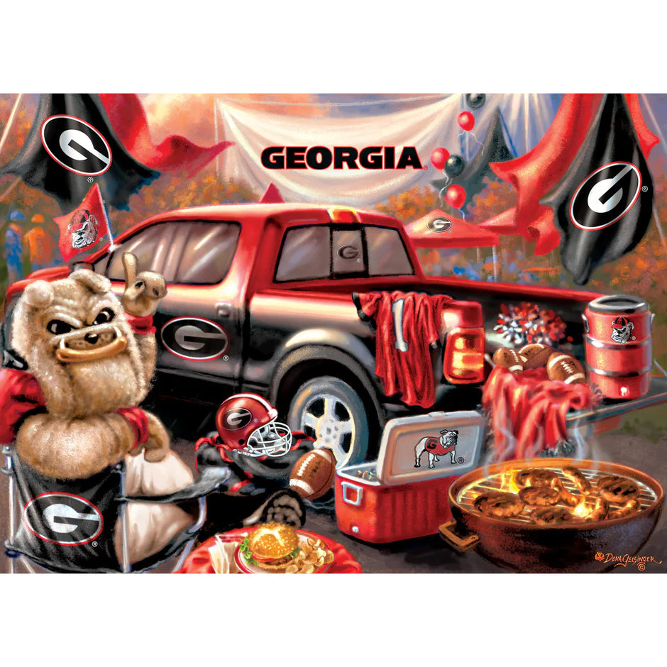 Georgia Bulldogs - Gameday 1000 Piece Jigsaw Puzzle by Masterpieces