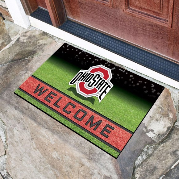 Ohio State Buckeyes Crumb Rubber Door Mat by Fanmats