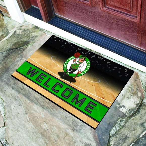 Boston Celtics Crumb Rubber Door Mat by Fanmats