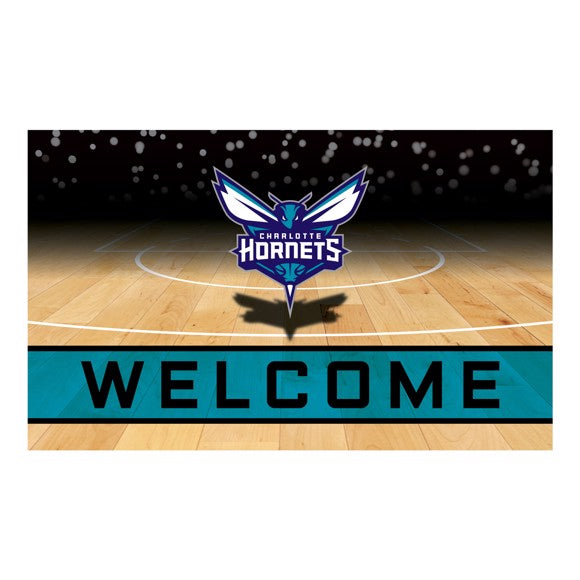 Charlotte Hornets Crumb Rubber Door Mat by Fanmats