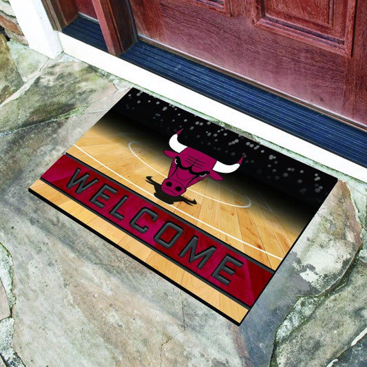 Chicago Bulls Crumb Rubber Door Mat by Fanmats