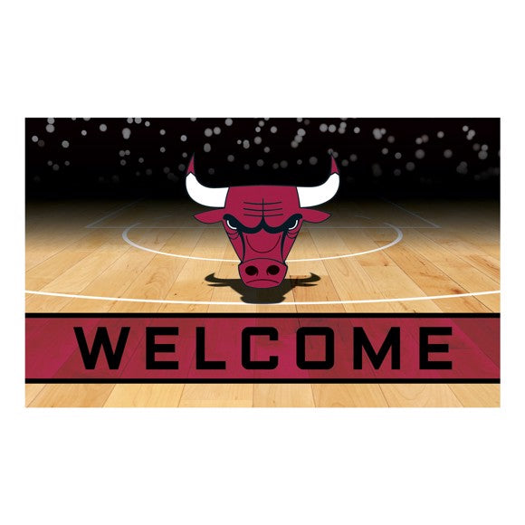 Chicago Bulls Crumb Rubber Door Mat by Fanmats