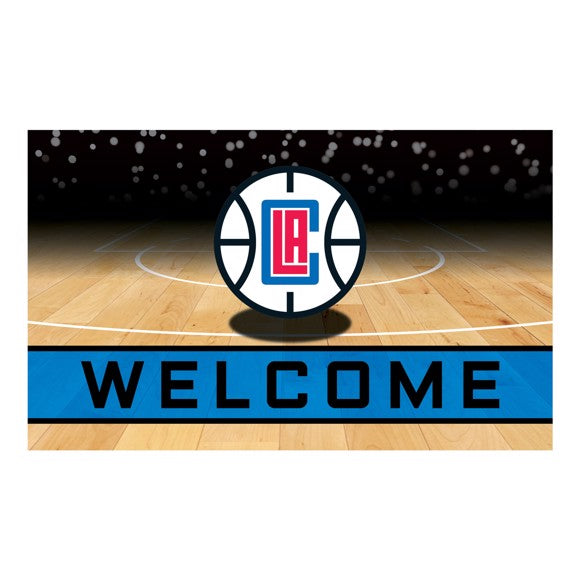 Los Angeles Clippers Crumb Rubber Door Mat by Fanmats