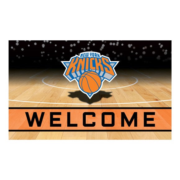 New York Knicks Crumb Rubber Door Mat by Fanmats