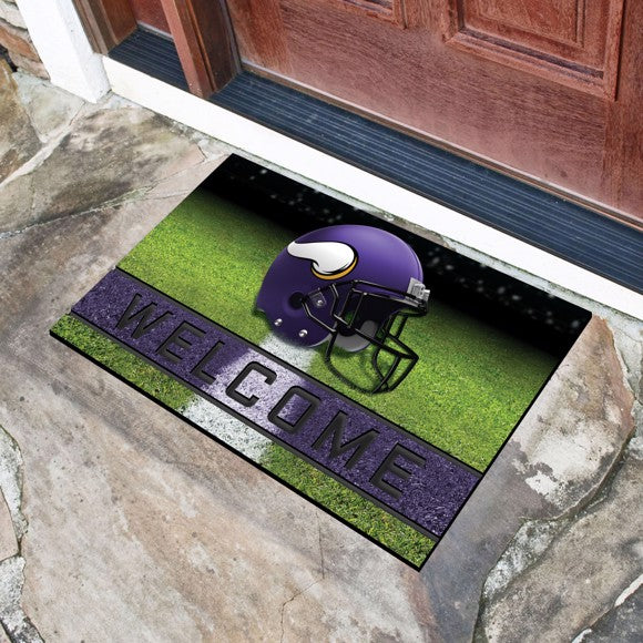 Minnesota Vikings Crumb Rubber Door Mat by Fanmats