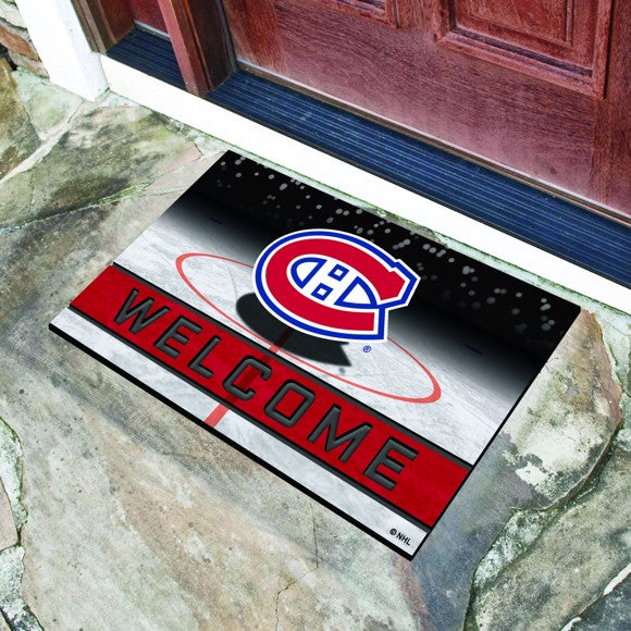 Montreal Canadiens Crumb Rubber Door Mat by Fanmats
