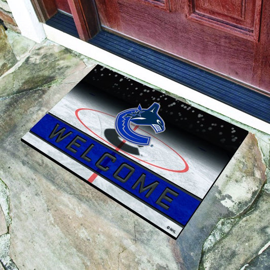 Vancouver Canucks Crumb Rubber Door Mat by Fanmats