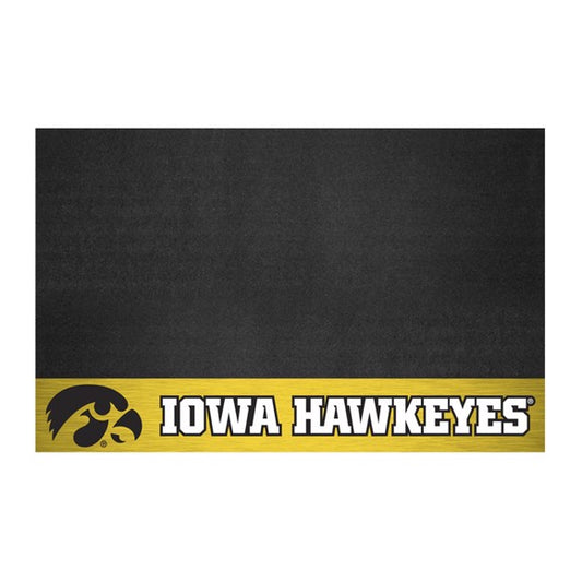 Iowa Hawkeyes 26" x 42" Grill Mat by Fanmats