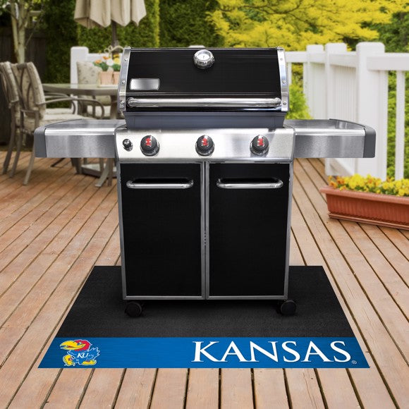 Kansas Jayhawks Grill Cover by Fanmats