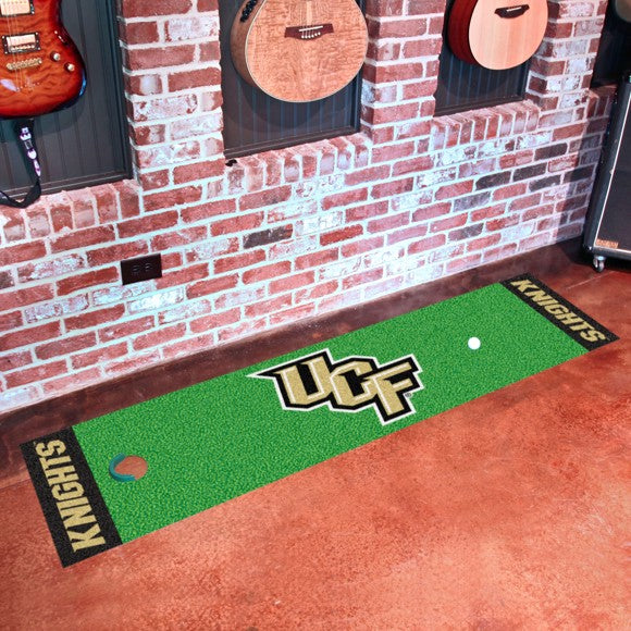 Central Florida Knights (UCF) Green Putting Mat by Fanmats