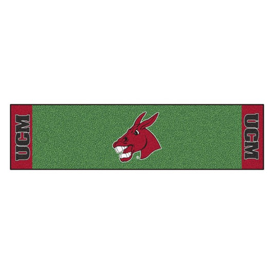 Central Missouri Mules Green Putting Mat by Fanmats