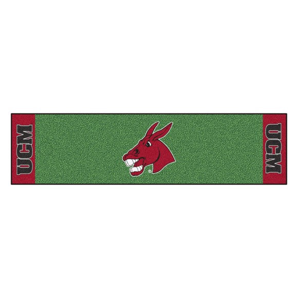 Central Missouri Mules Green Putting Mat by Fanmats