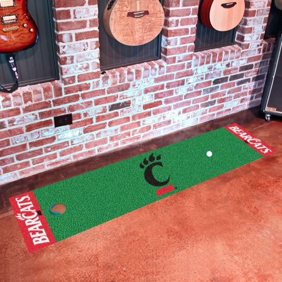 Cincinnati Bearcats Green Putting Mat by Fanmats