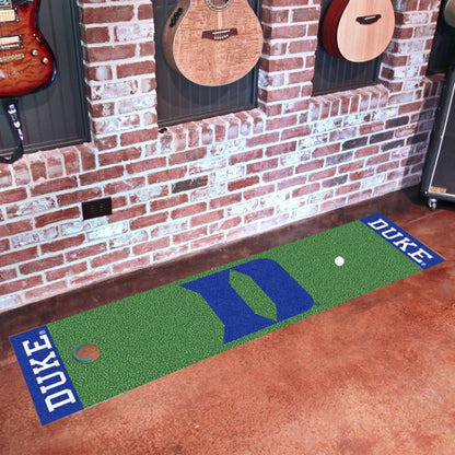 Duke Blue Devils "D" Logo" Green Putting Mat by Fanmats