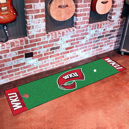 Western Kentucky Hilltoppers Green Putting Mat by Fanmats