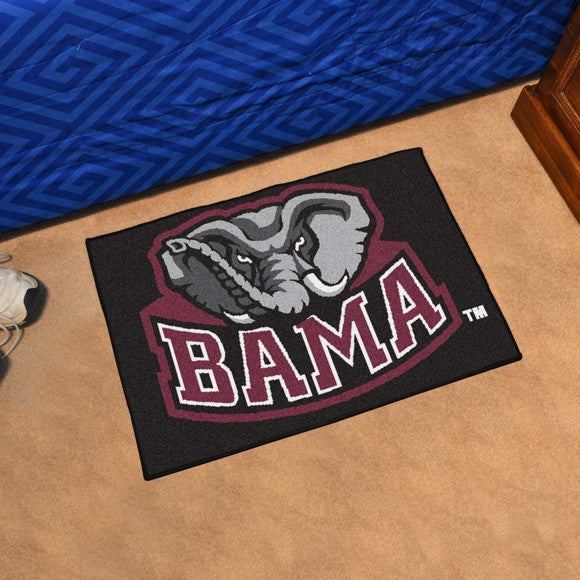 Alabama Crimson Tide {Elephant Logo} Starter Mat / Rug by Fanmats