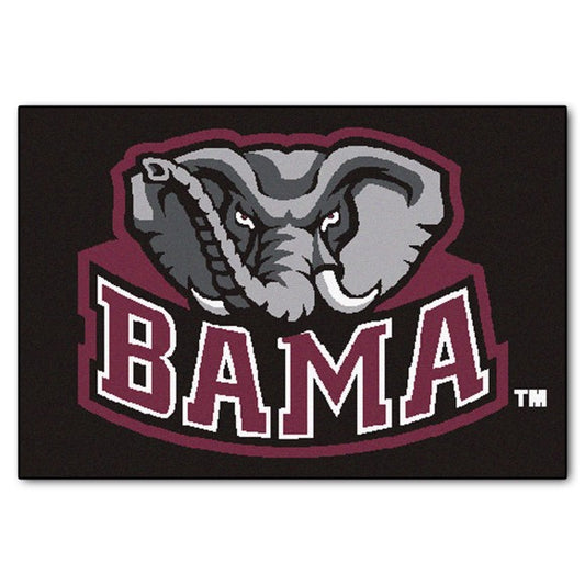 Alabama Crimson Tide {Elephant Logo} Starter Mat / Rug by Fanmats
