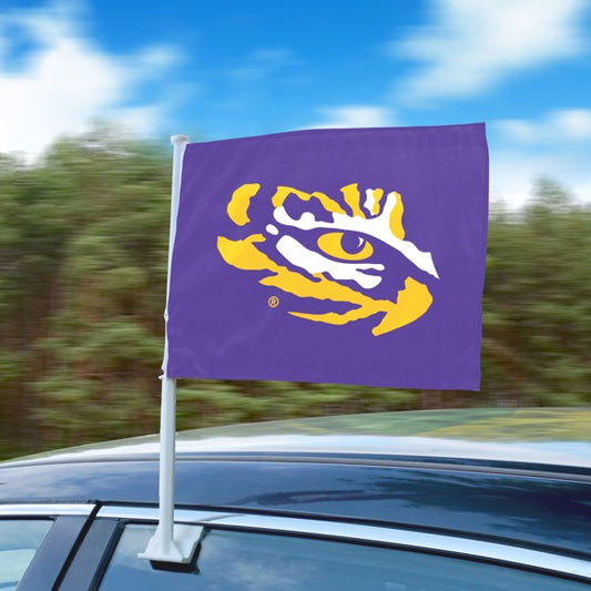 LSU Tigers Logo Car Flag by Fanmats