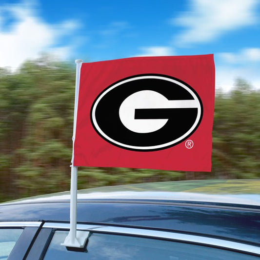 Georgia Bulldogs Logo Car Flag by Fanmats