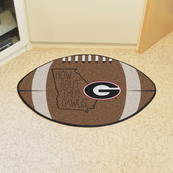 Georgia Bulldogs Southern Style Football Rug / Mat by Fanmats