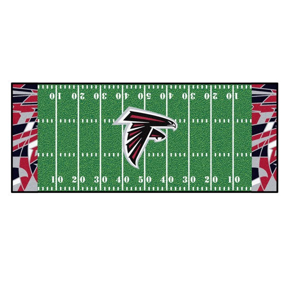 New Atlanta Falcons X-Fit NFL Field Runner - 30" x 72". True team colors, non-skid backing, 100% Nylon Face. Made in USA. Machine washable. Officially Licensed.