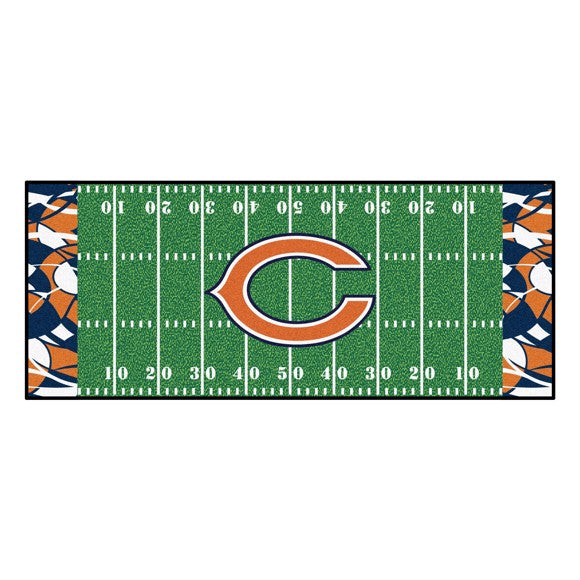 Chicago Bears Alternate Football Field Runner by Fanmats