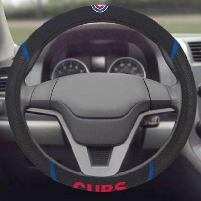 Chicago Cubs Embroidered Steering Wheel Cover by Fanmats