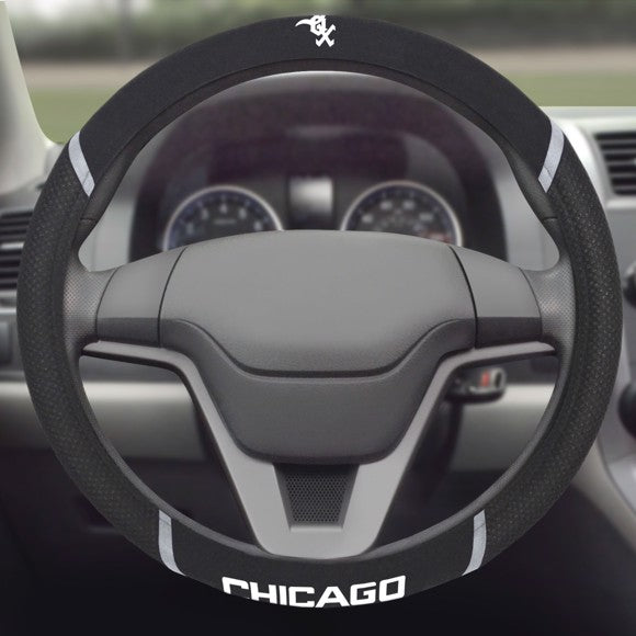 Chicago White Sox Embroidered Steering Wheel Cover by Fanmats