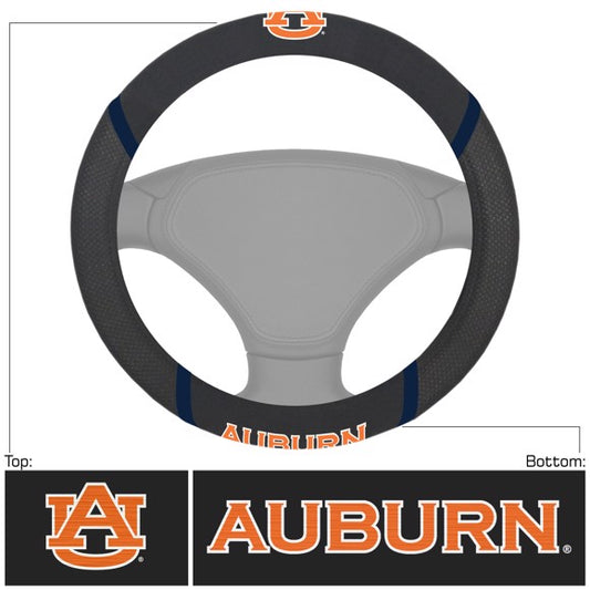 Auburn Tigers Embroidered Steering Wheel Cover by Fanmats