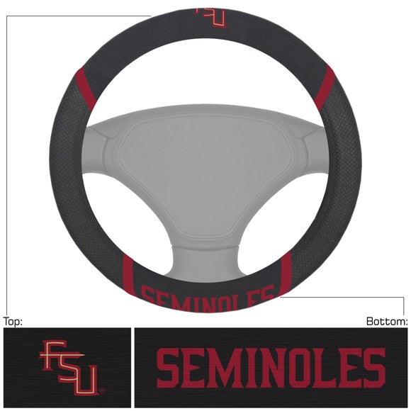 Florida State Seminoles Embroidered Steering Wheel Cover by Fanmats