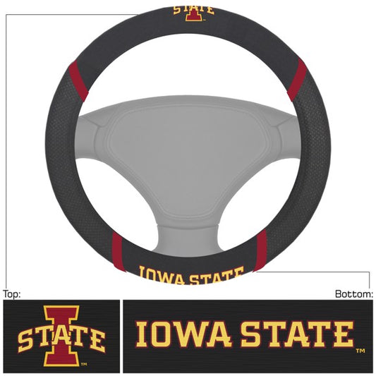 Iowa State Cyclones Embroidered Steering Wheel Cover by Fanmats