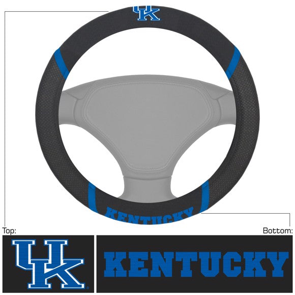 Kentucky Wildcats Embroidered Steering Wheel Cover by Fanmats